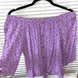 off the shoulder top